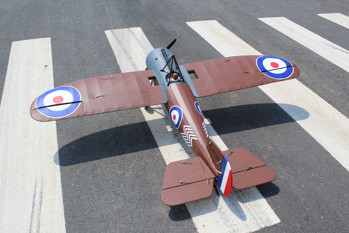 Actual product image Seagull Models bristol m1c monoplane spans 1.8m arf 71" 1:4
