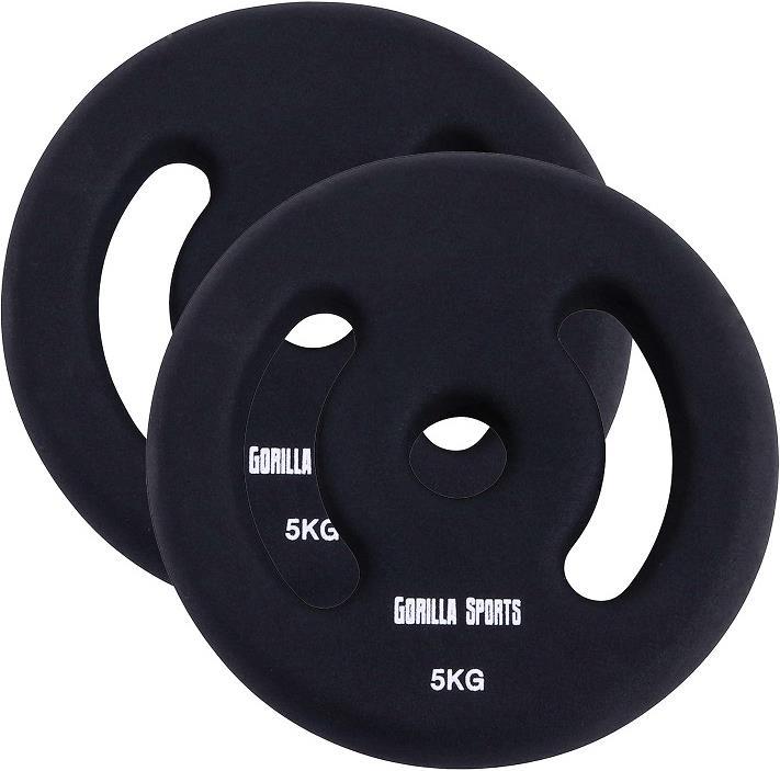 Produktbild Gorilla Sports Hantelscheiben (2 x 5 kg)