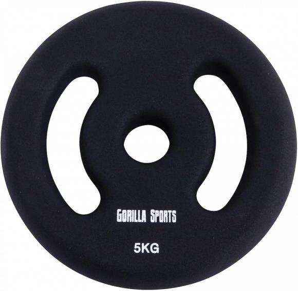 Produktbild Gorilla Sports Hantelscheiben (2 x 5 kg)
