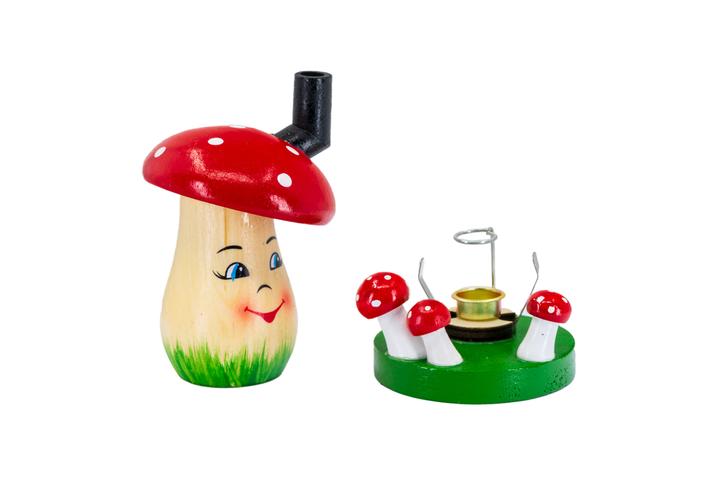 Actual product image Kaladia Räucherpilz für Räucherkerzen der Grösse M (Standard)