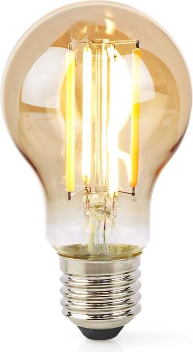Image du produit Nedis SmartLife LED Filament Lampe | Wi-Fi | E27 | 806 lm | 7 W | Blanc chaud | 1800 - 3000 K | Verre | (E27, 806 lm, 1x)