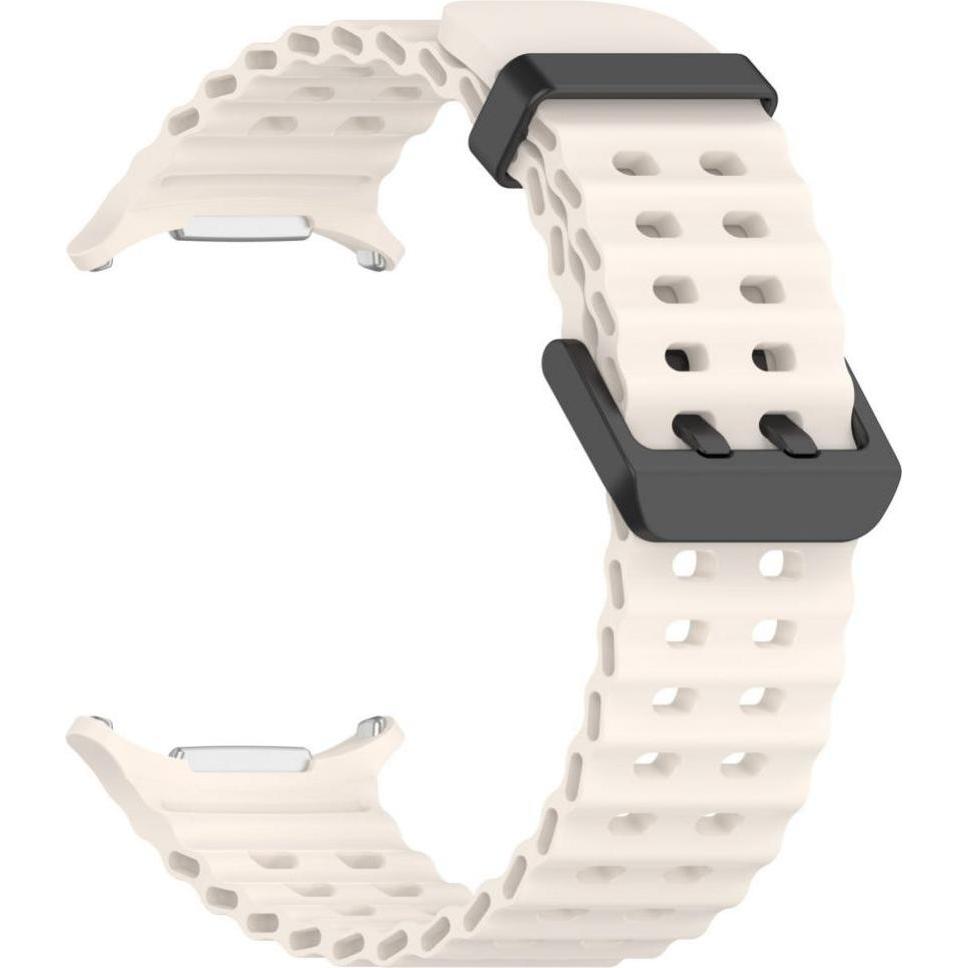 Thumbnail - Tech-Protect IconBand Pro Strap for Samsung Galaxy Watch Ultra (47mm) - Beige (TPU, Galaxy Watch Ultra), Uhrenarmband, B...