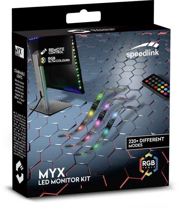 Actual product image Speedlink MYX LED Monitor Kit (RGB)