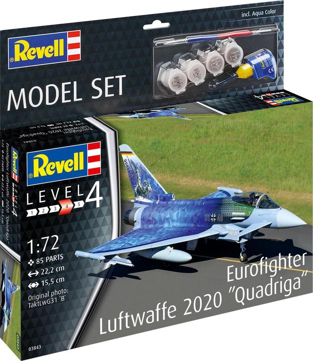 Produktbild Revell Model Set Eurofighter Luftwaffe 2020 Quadriga
