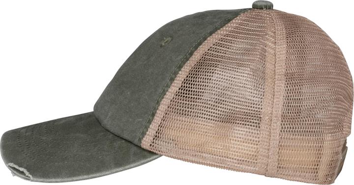 Native Spirit Umweltfreundliche Trucker Cap mit Zerrissenem Effekt (One Size)