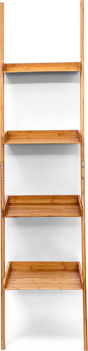 Immagine prodotto Relaxdays Scaffale a scala in bambù a 4 livelli (44 x 37 x 176 cm)