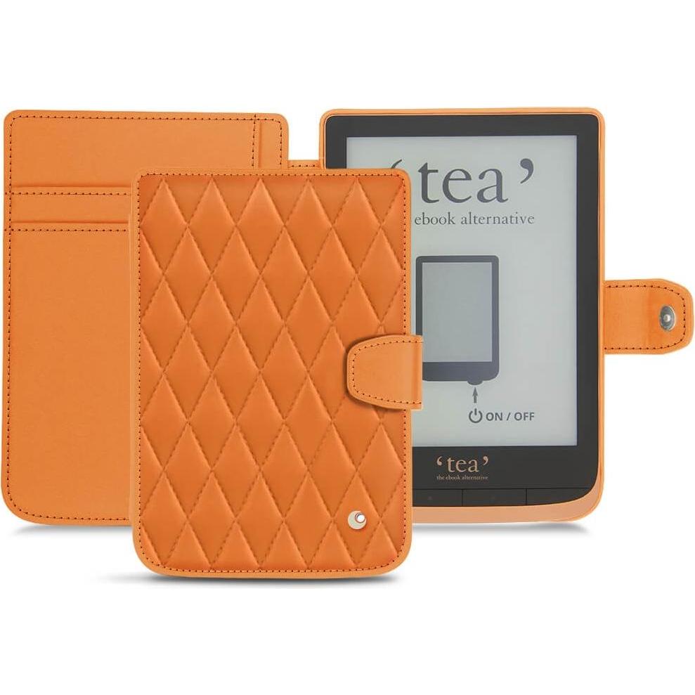 Noreve Lederschutzhülle Wallet (Touch HD 3), eReader Zubehör, Orange