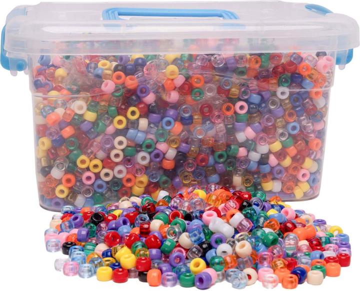 Colorations Färbungen - Pony-Perlen, 5000 Stück.