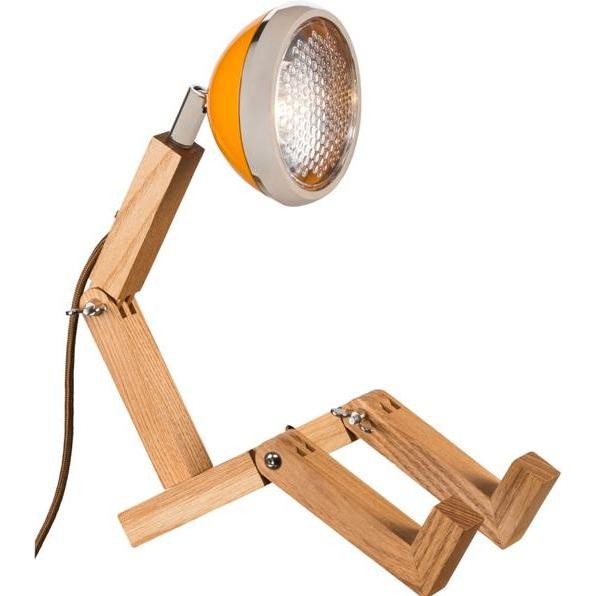 Thumbnail - Piffany Copenhagen, Tischlampe, Mini Mr. Wattson Ash-Mclaren Orange (50 lm, G4)