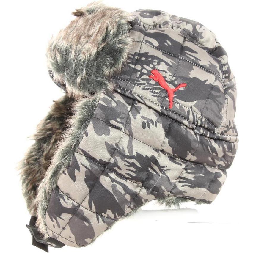 Puma, Unisex, Mütze, Downey Trapper Hat 84293102, Grau, (S)
