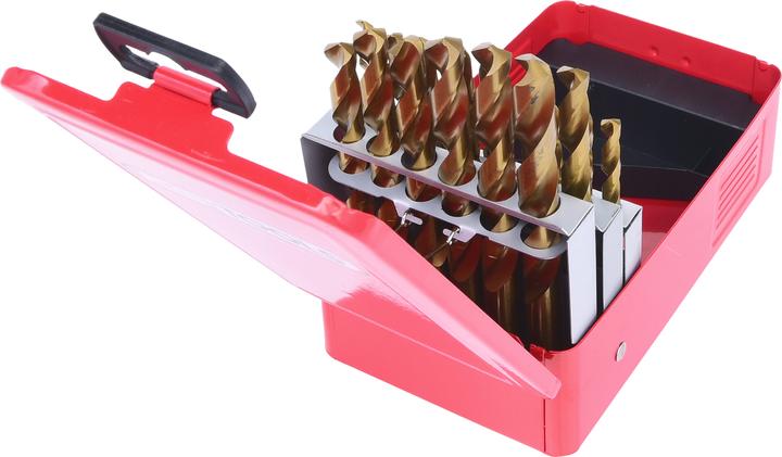 Actual product image KS Tools HSS TiN Twist Drill Set (13.0 mm)