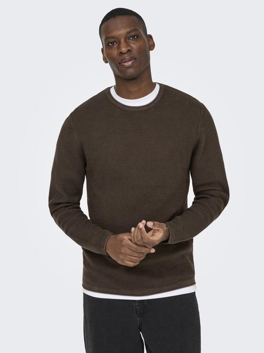 Image du produit Only & Sons Onseric Reg 12 Struc Crew Knit Noos (XS)