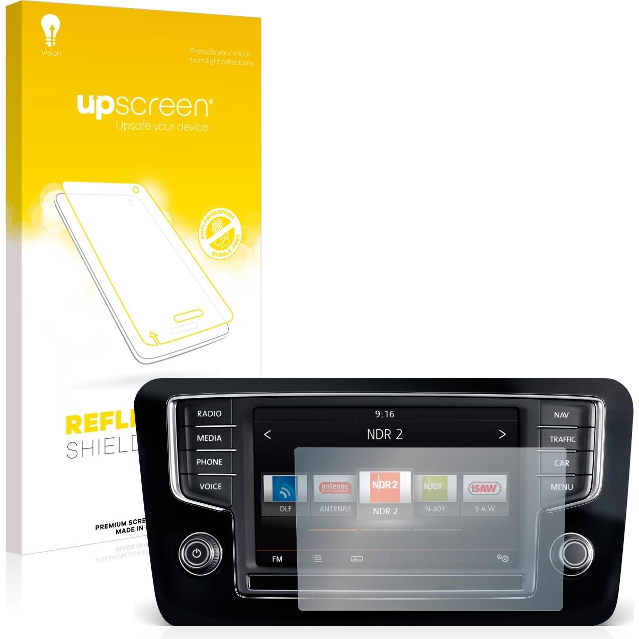upscreen, Accessori per navigatori GPS, Reflection Shield Pellicola Opaca