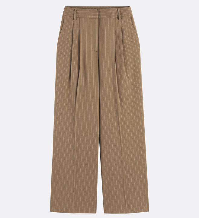 Actual product image La Redoute Collections Gestreifte Loose-Fit-Hose (36)