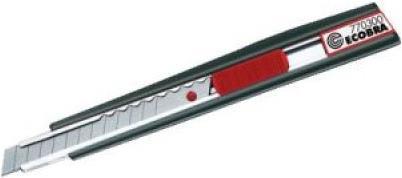 Ecobra Cutter Premium inox 9mm 770325 rot/schwarz (Cutter)