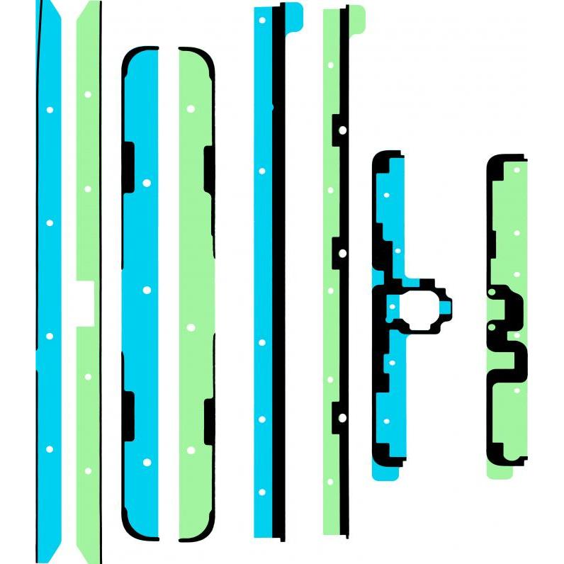 Samsung Rework Kit fur Galaxy Tab S4 10.5 T835 / Tab S4 10.5 T830, Pezzi di ricambio per dispositivi mobili