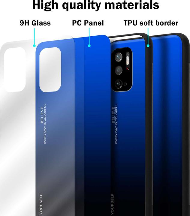 Produktbild Cadorabo Hülle für Xiaomi RedMi NOTE 10 5G / POCO M3 PRO 5G TPU im 2 Farben Design (Xiaomi Redmi Note 10 5G, Xiaomi Poco M3 Pro 5G)