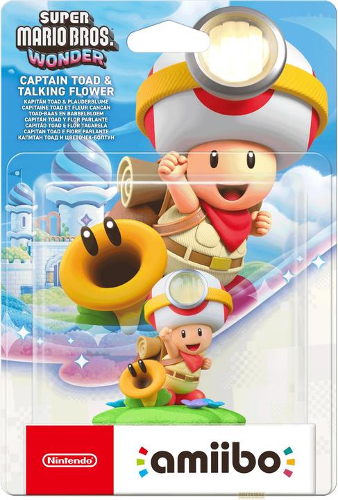 Immagine prodotto Nintendo amiibo Kapitän Toad & Plauderblume (Switch)