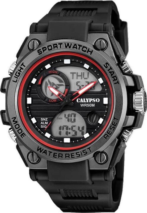 Actual product image Calypso Black Watch, Men (50 mm)