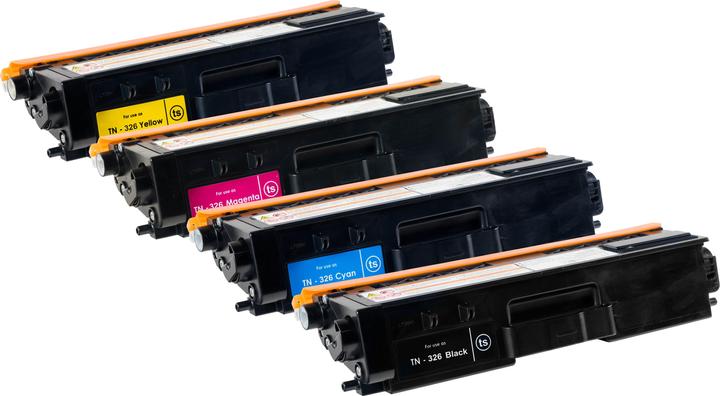 Produktbild Tonerfabrik Toner SET TN-326 Set mit allen vier Farben (BK, C, M, Y)