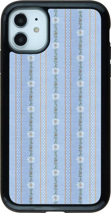 Produktbild PhoneLook Hülle Hybrid Armor schwarz Edel- Weiss (Apple iPhone 11)