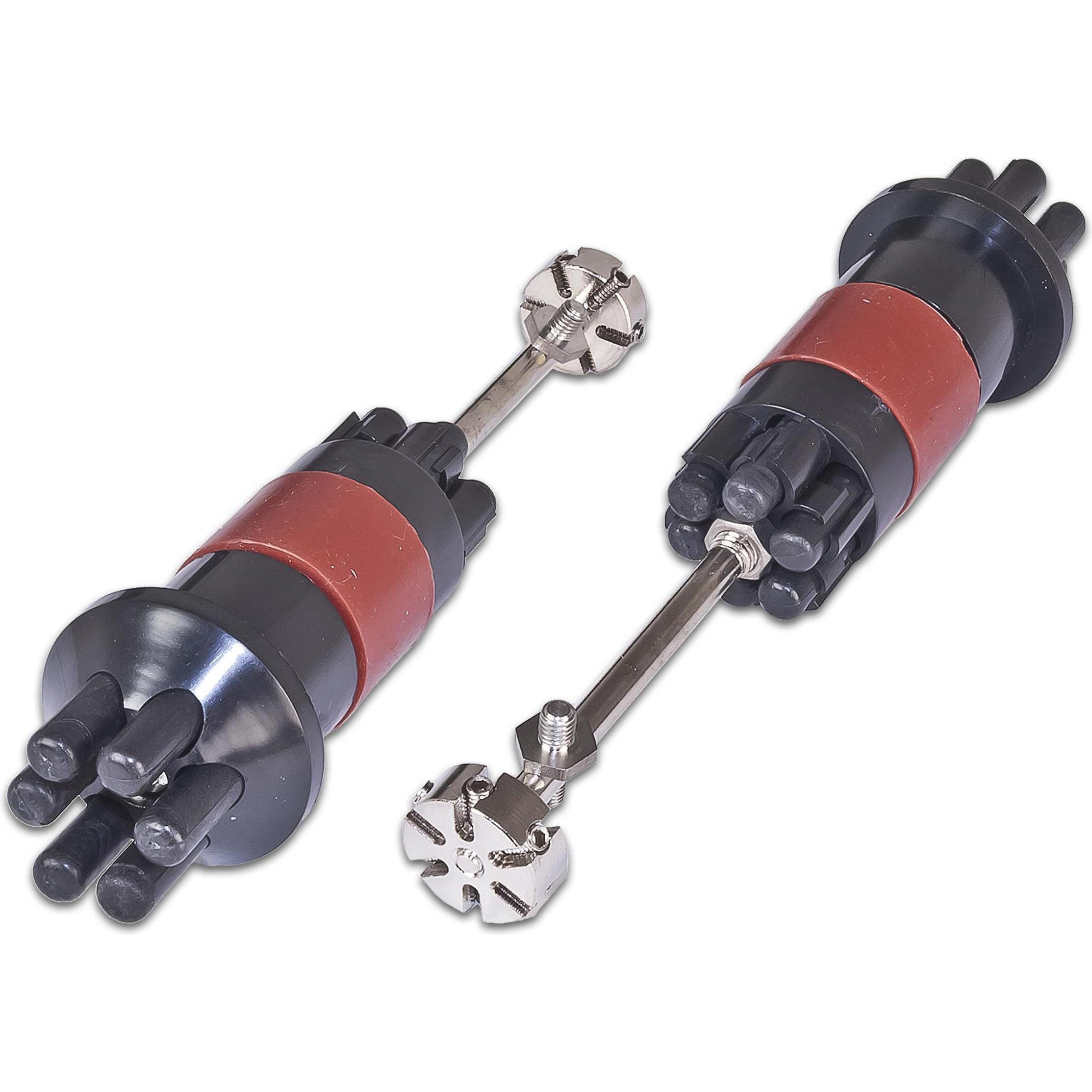 Lightwin Kalteinführung für COMPACT & STANDARD Haubenmuffen, 6x 5-8.6 mm, rund FTTx, Netzwerk Zubehör