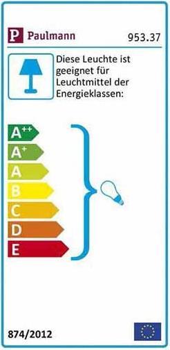 Energie-Label Paulmann URail Spot Blossom (G9)