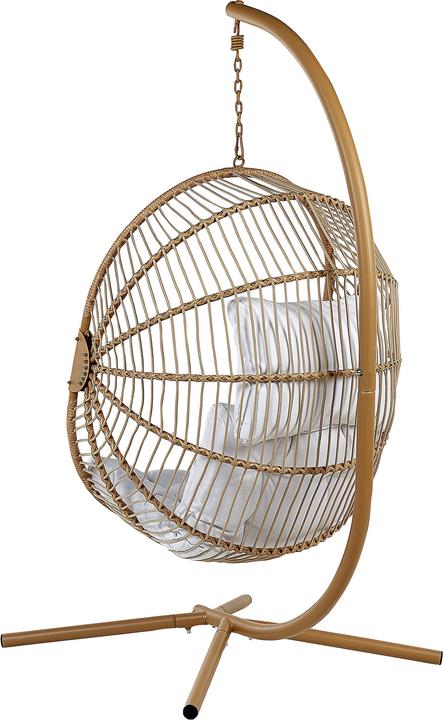 Produktbild Beliani Hängesessel mit Gestell ACRI (120 kg)