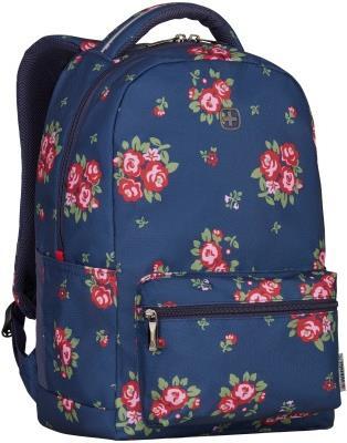 Wenger Sac à dos de voyage Colleaque 606469 imprimé floral marine