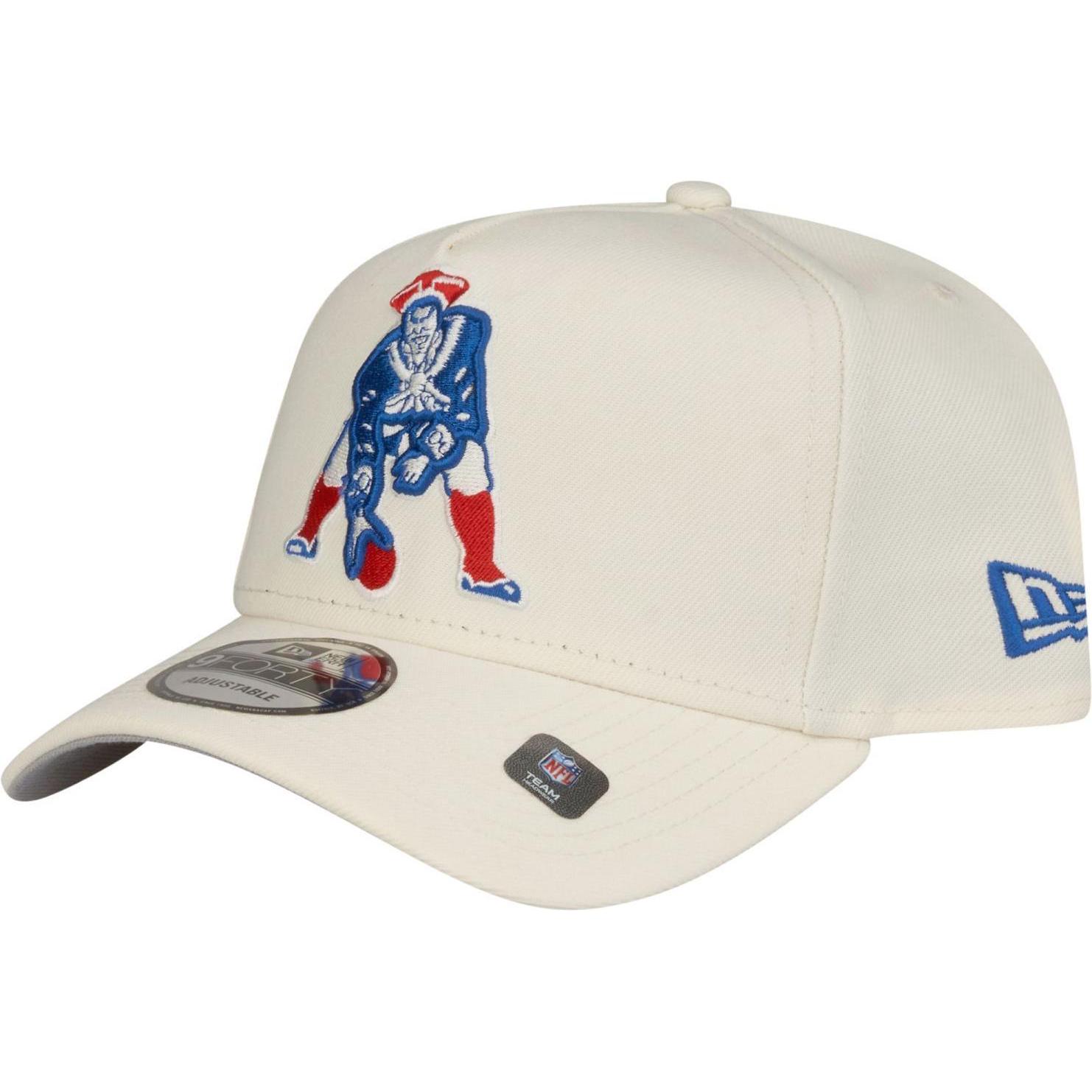 New Era, Herren, Cap, 9Forty A-Frame Cap - New England Patriots chrome, Beige, (One Size)