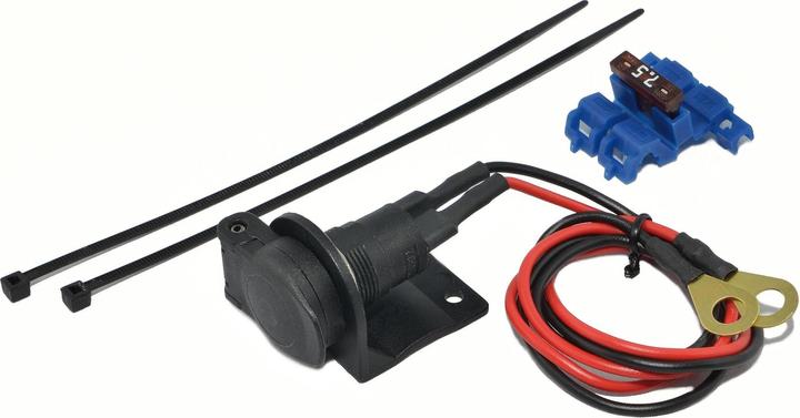 Actual product image BAAS DIN on-board socket