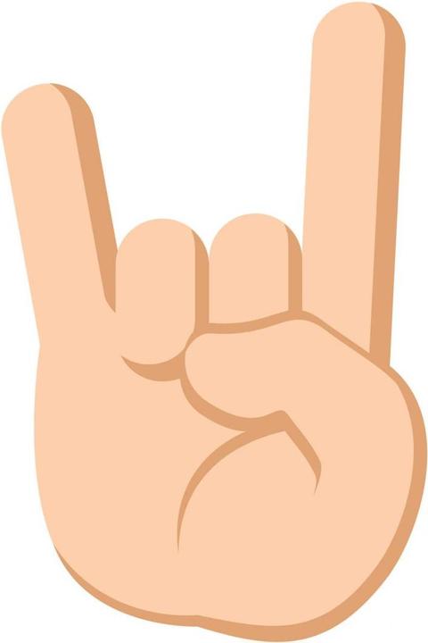 Produktbild Emojione Emoji Let's Rock (100 x 150 cm)