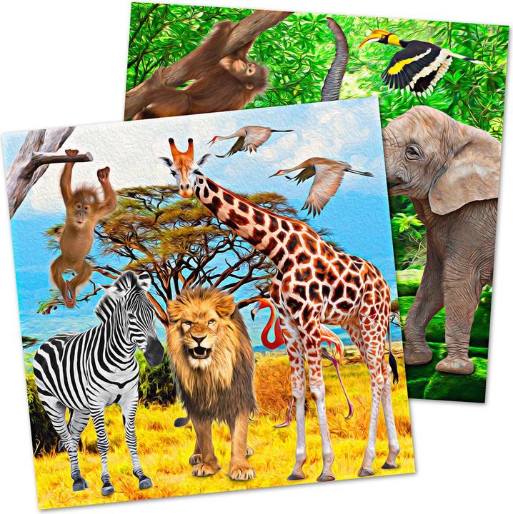 Image du produit Folat Safari (20 x, 33 x 33 cm)