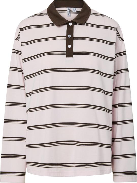 Produktbild Pieces PCSADIE Langarm-Poloshirt (L)