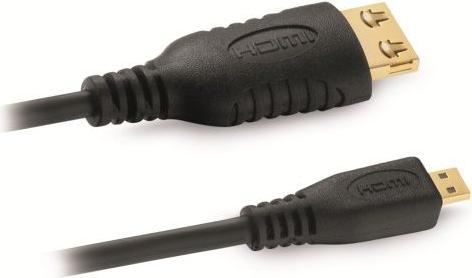 Actual product image Purelink micro HDMI (Typ D) — HDMI (Typ A) (3 m, HDMI, 2.0)