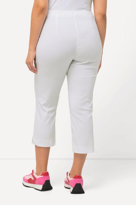 Immagine prodotto Ulla Popken Pantaloni di bengalina elasticizzata, lunghi fino al polpaccio, con cintura elastica (58)
