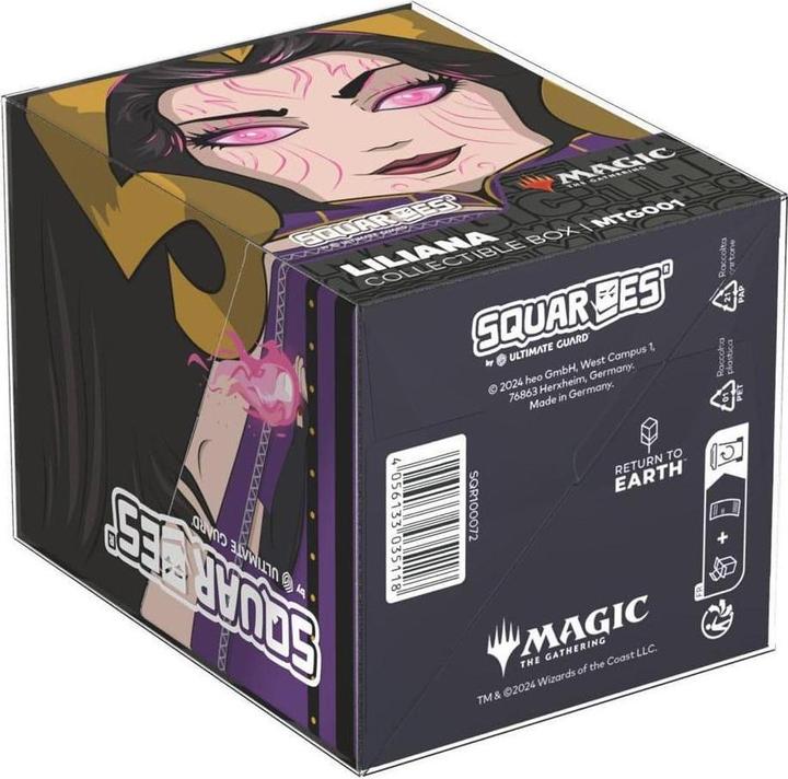Actual product image Squaroes Squaroe Magic: The Gathering "Foundations" MTG001 - Liliana