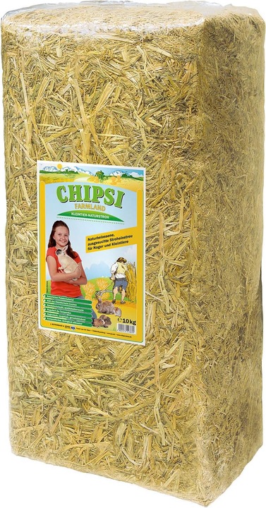 Produktbild Chipsi Farmland Naturstroh (10 kg, Einstreu)