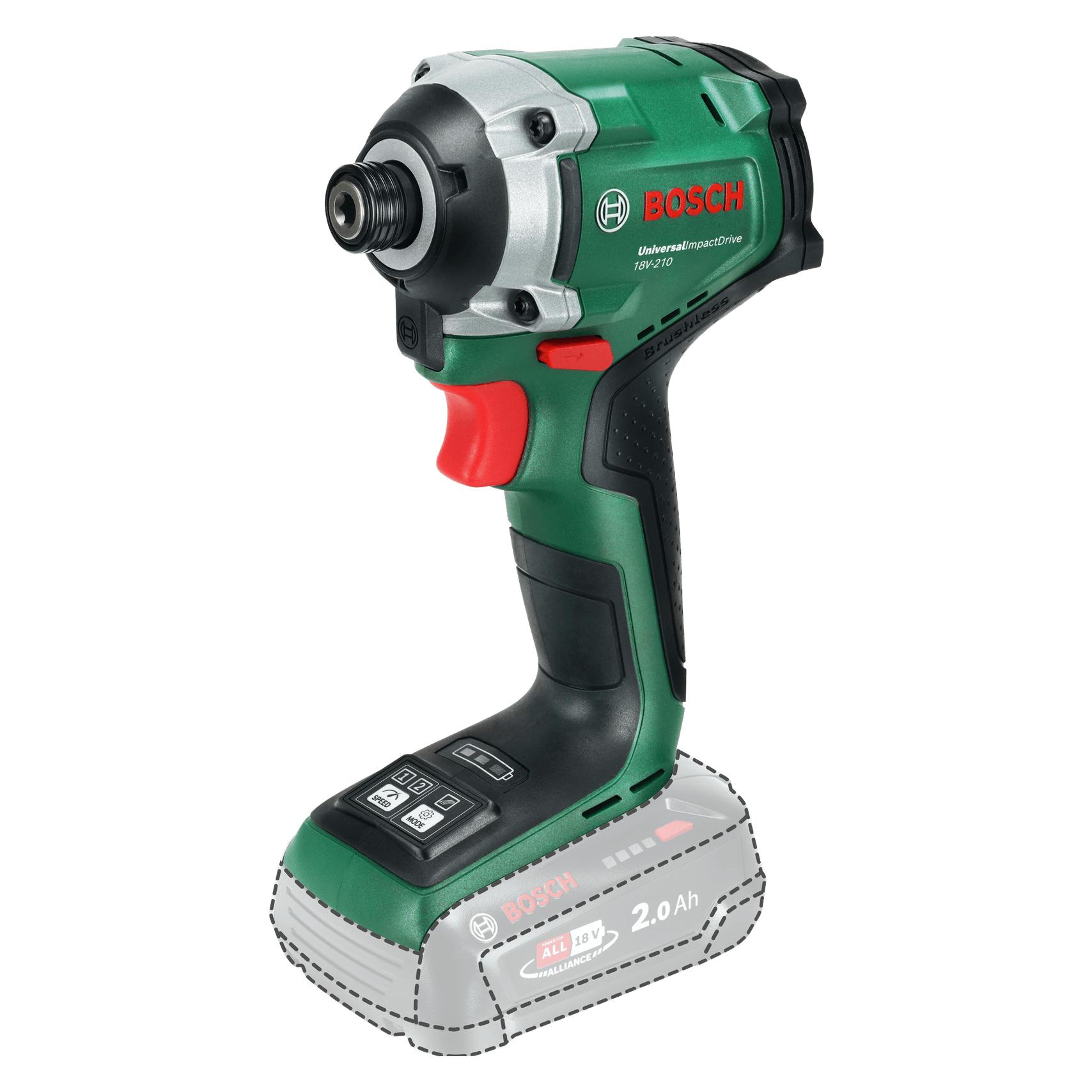 Bosch 4053423504293 schroefboormachine & slagmoersleutel 3300 Rpm Groen