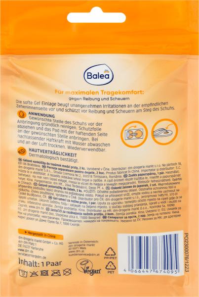Produktbild dm Balea Zehentrenner Pads (Zehentrenner)