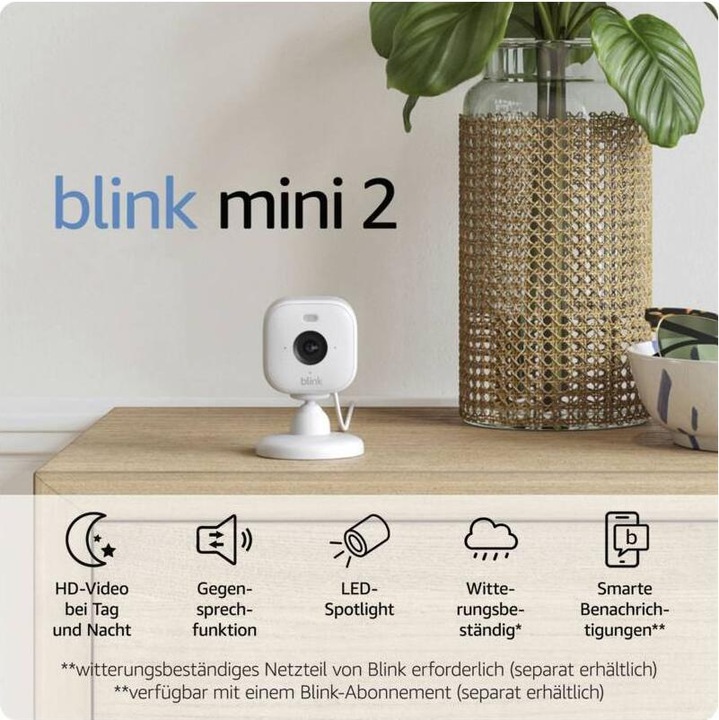 Actual product image Blink Mini 2 (1920 x 1080 Pixels)