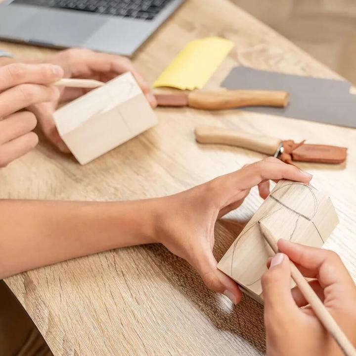 Actual product image Beaver Craft Family Fun Schnitz- Set