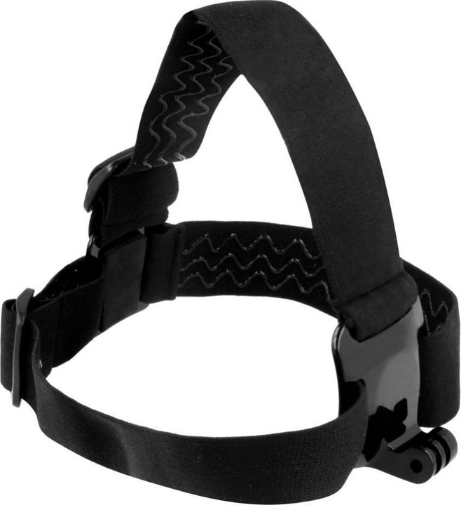 Actual product image Hurtel Headband for GoPro, DJI Osmo Action, EKEN, SJCam, Insta360 action cameras + long mounting screw blac (DJI Osmo Action)
