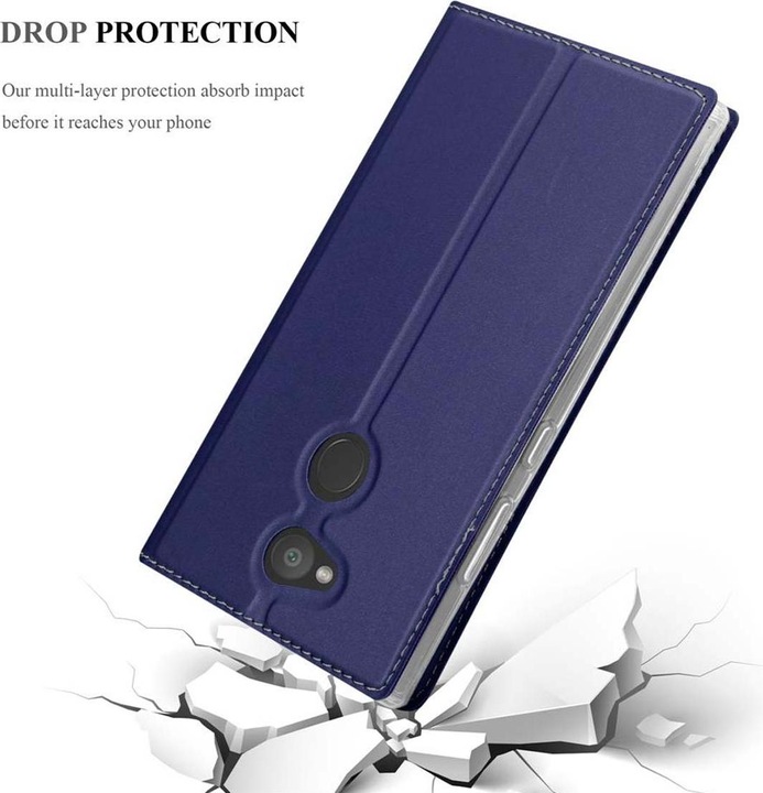 Actual product image Cadorabo Book Classy Style Cover (Sony Xperia L2)