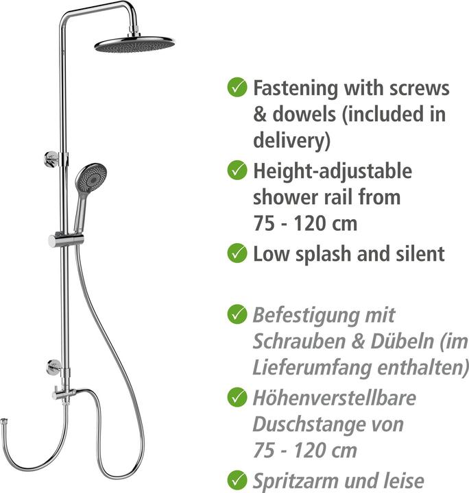 Produktbild Wenko Duschsystem