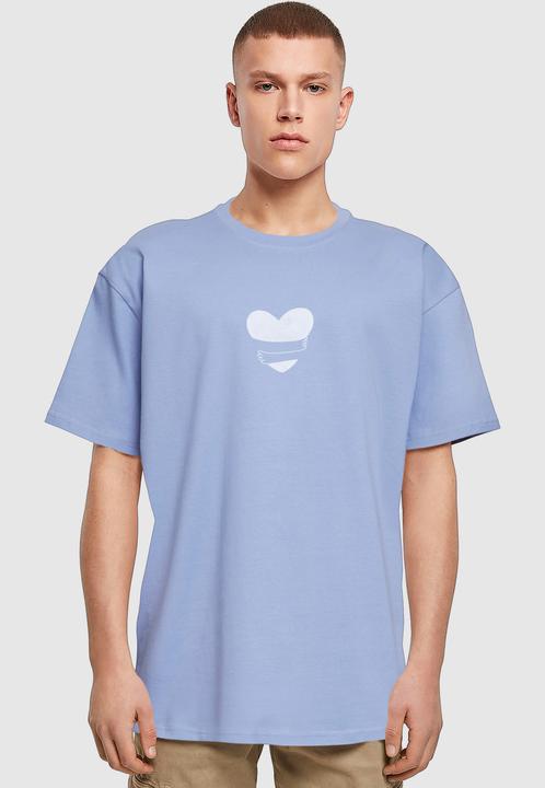 Immagine prodotto Merchcode Abbracci e amore - Maglietta oversize con cuore abbracciato - 174985 (L)