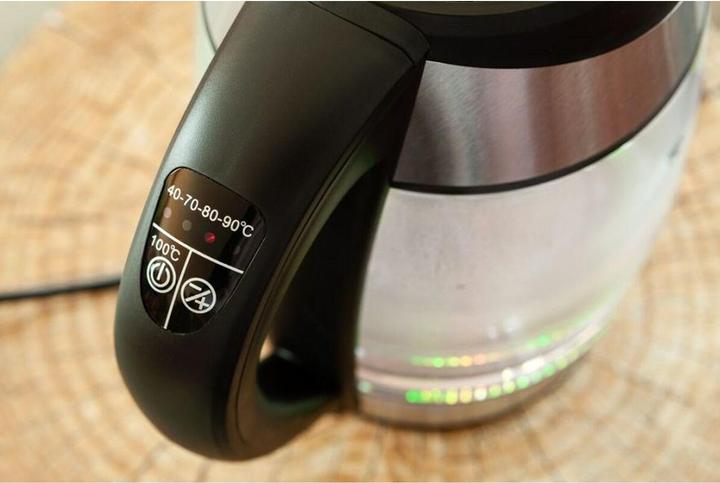 Image du produit Eldom C520 LUX bouilloire en verre capacité 1 7 l température de l'eau panneau de contrôle 2200 W. (1.70 l)