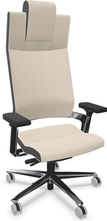 Leder Premium Kaschmirweiss