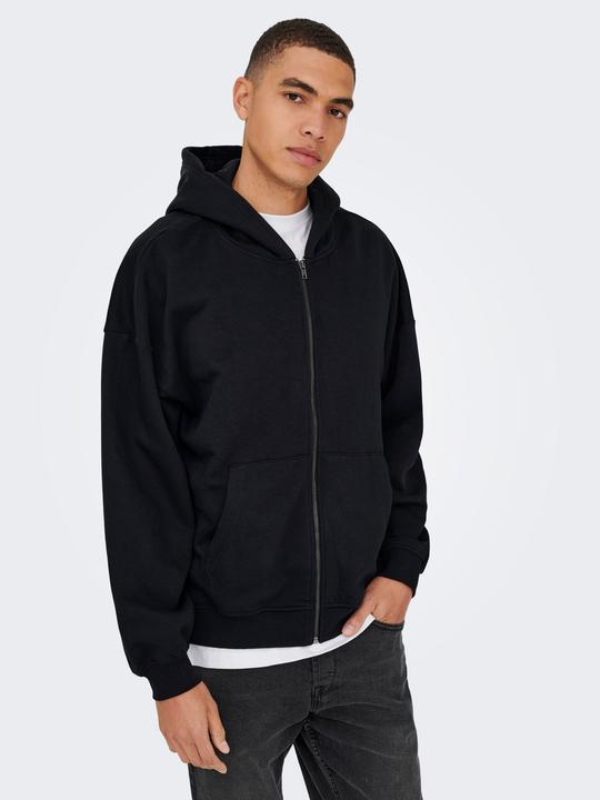 Actual product image Only & Sons Onsturner Life Vtg Zip Hoodie Sweat Noos (S)