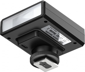 Actual product image Ulanzi F12 (Plug-on flash, Panasonic, Olympus, Sony, Nikon, Canon)